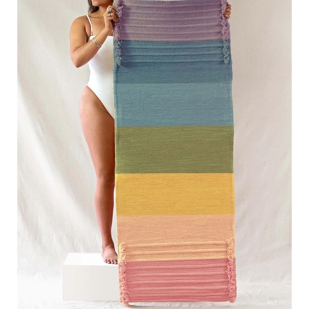 Free People Bennd Yoga Mat handmade